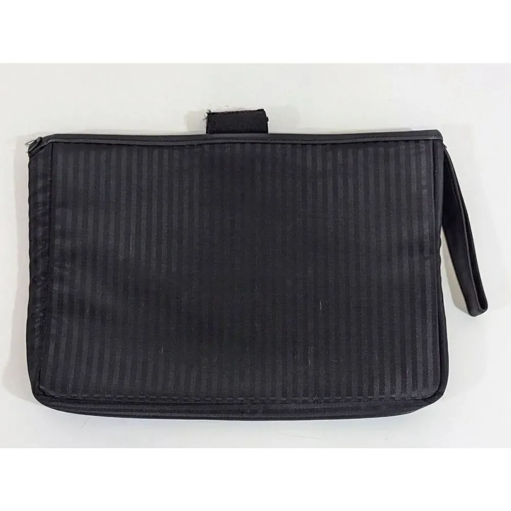 Tumi Nappa Leather 2Way Briefcase Business Bag‎ Black w/ Laptop Sleeve